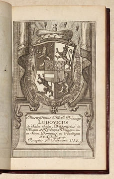 CALENDARIUM INCLYTI ORDINIS EQUESTRIS D. HUBERTO SACRI.. [SAINT HUBERT (Ordre de) - CHASSE].