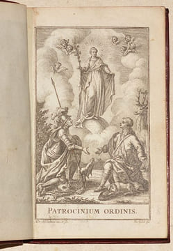 CALENDARIUM INCLYTI ORDINIS EQUESTRIS D. HUBERTO SACRI.. [SAINT HUBERT (Ordre de) - CHASSE].
