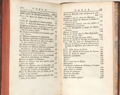 LES MOYENS DE DÉTRUIRE LA MENDICITÉ EN FRANCE, en rendant les Mendians utiles à l'État sans les rendre malheureux.. MALVAUX (Abbé J. de). 