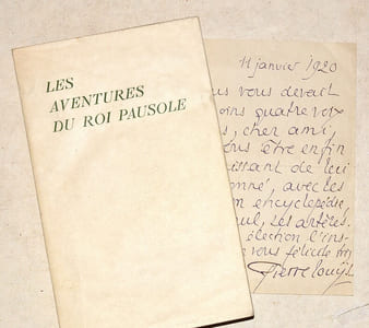 LES AVENTURES DU ROI PAUSOLE.