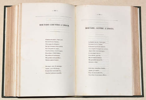 OEUVRES COMPLÈTES. Avec traduction en regard, notes historiques et littéraires. Par MM. Cayla & Cleobule Paul.. GODOLIN ou GOUDOULI ou GOUDOULIN ...