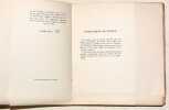 La guérison par l'esprit. FREUD. Traduit de l'allemand par Alzir Hella et Juliette Pary et suivi de quatre portraits de S. Freud. . ZWEIG (Stefan). 
