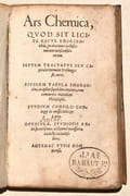 ARS CHEMICA, quod sit licita recte exercentibus, probationes doctissimorum iurisconsultorum - [Relié à la suite :] DE CHEMIA SENIORIS ANTIQUISSIMI PHILOSOPHI, libellus, ut brevis, ita artem discentibus. [Etc.]. par HERMÈS TRISMÉGISTE - ZADITH BEN HAMUEL ou SENIOR ZADITH filius Hamuel. - Image 1