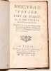 NOUVEAU VOYAGE FAIT AU PÉROU. Auquel on a joint une Description des anciennes Mines d'Espagne, traduit de l'Espagnol d'Alonso-Carillo-Lazo.. COURTE DE ...
