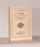 L'ÂME DE L'EXILÉ. Souvenirs des voyages de Monseigneur le Duc d'Orléans. par RÉCAMIER (Docteur). - Image 1