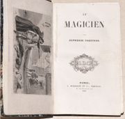 LE MAGICIEN. par ESQUIROS (Alphonse). - Image 2