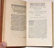 PROJECT DU LIVRE INTITULÉ DE LA PRÉCELLENCE DU LANGAGE FRANÇOIS. par ESTIENNE (Henri). - Image 3