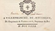 PROCÈS-VERBAL DES SÉANCES DE L'ASSEMBLÉE PROVINCIALE DE HAUTE-GUIENNE, tenue à Villefranche dans les mois de Septembre & d'Octobre 1779. par [TERRAY (Antoine-Jean)]. - Image 3