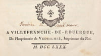PROCÈS-VERBAL DES SÉANCES DE L'ASSEMBLÉE PROVINCIALE DE HAUTE-GUIENNE, tenue à Villefranche dans les mois de Septembre & d'Octobre 1779.