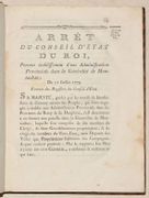 PROCÈS-VERBAL DES SÉANCES DE L'ASSEMBLÉE PROVINCIALE DE HAUTE-GUIENNE, tenue à Villefranche dans les mois de Septembre & d'Octobre 1779. par [TERRAY (Antoine-Jean)]. - Image 4