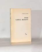 POUR SAMUEL BECKETT. par JANVIER (Ludovic). - Image 1