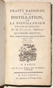 TRAITÉ RAISONNÉ DE LA DISTILLATION, ou La Distillation réduite en principes. par DÉJEAN (Ferdinand) [Pseudonyme d'Antoine HORNOT ?]. - Image 3