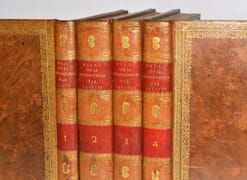 ESSAI SUR LA PHYSIOGNOMONIE, destiné à faire Connoître l'Homme & à le faire Aimer. [4 volumes]. par LAVATER (Johann Kaspar).