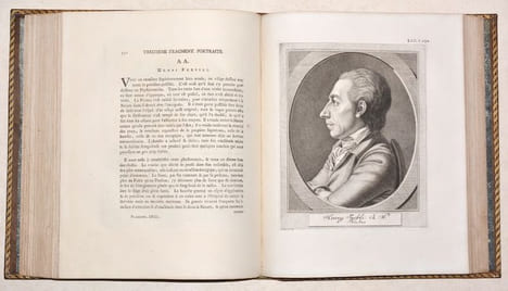 ESSAI SUR LA PHYSIOGNOMONIE, destiné à faire Connoître l'Homme & à le faire Aimer. [4 volumes].. LAVATER (Johann Kaspar).