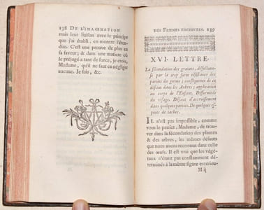 LETTRES SUR LE POUVOIR DE L'IMAGINATION DES FEMMES ENCEINTES. Où l'on combat le préjugé qui attribue à l'Imagination des Mères le pouvoir d'imprimer sur le Corps des Enfans renfermés dans leur sein la figure des objets qui les ont frappées.