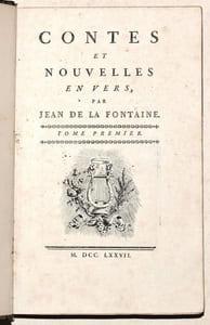 CONTES ET NOUVELLES EN VERS. [2 volumes].