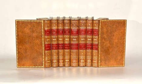 OEUVRES COMPLÈTES. Fables [2 volumes] - Contes [2 volumes] - Théâtre - Les Amours de Psyché et de Cupidon - Oeuvres diverses [2 volumes].. LA FONTAINE ...