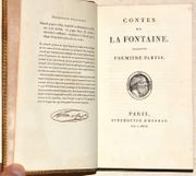 OEUVRES COMPLÈTES. Fables [2 volumes] - Contes [2 volumes] - Théâtre - Les Amours de Psyché et de Cupidon - Oeuvres diverses [2 volumes]. par LA FONTAINE (Jean de). - Image 5