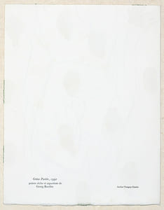GRÜNE PUNKTE, 1992. Gravure originale.