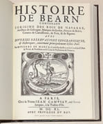 HISTOIRE DE BÉARN. [2 volumes]. par MARCA (Pierre de).  - Image 4