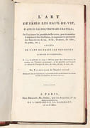 L'ART DE FAIRE LES EAUX-DE-VIE, d'après la doctrine de Chaptal ; où l'on trouve les procédés de Rozier, pour économiser la dépense de leur distillation, et augmenter la spirituosité des Eaux-de-vie de vin, de marcs, de cidre, de grains, etc. ; suivi de l'art de faire les vinaigres simples et composés, avec la méthode en usage à Orléans pour leur fabrication ; les recettes des Vinaigres aromatiques, et les procédés par lesquels on obtient le Vinaigre de bière, de cidre, de lait, de malt, etc. par PARMENTIER (Antoine-Augustin). - Image 2