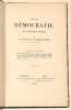 DE LA D&Eacute;MOCRATIE EN FRANCHE-COMT&Eacute;.. ANDELARRE (Jules Jacquot Rouhier, Marquis d').