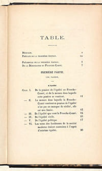DE LA DÉMOCRATIE EN FRANCHE-COMTÉ.