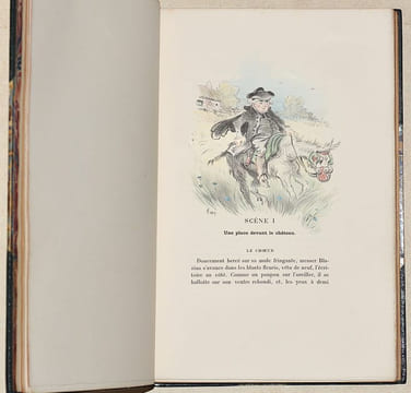 ON NE BADINE PAS AVEC L'AMOUR. Proverbe en 3 actes orné d'une couverture illustrée et de 35 lithographies originales par Louis Morin.. MUSSET (Alfred ...