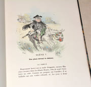 ON NE BADINE PAS AVEC L'AMOUR. Proverbe en 3 actes orné d'une couverture illustrée et de 35 lithographies originales par Louis Morin. par MUSSET (Alfred de). - Image 4