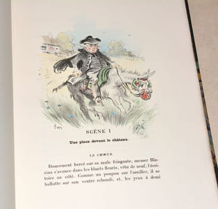ON NE BADINE PAS AVEC L'AMOUR. Proverbe en 3 actes orné d'une couverture illustrée et de 35 lithographies originales par Louis Morin.