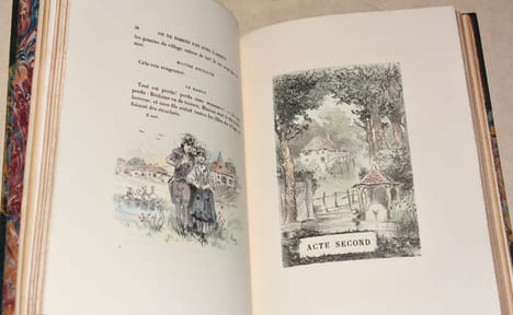 ON NE BADINE PAS AVEC L'AMOUR. Proverbe en 3 actes orné d'une couverture illustrée et de 35 lithographies originales par Louis Morin.. MUSSET (Alfred ...