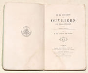 DE LA SITUATION DES OUVRIERS EN ANGLETERRE par PARIS (Comte de). - Image 2