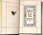 LE GRANT TESTAMENT, VILLON ET LE PETIT. Son Codicille et ses Ballades. par VILLON (François). - Image 4