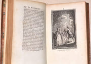 LA NOUVELLE HÉLOÏSE, ou Lettres de deux Amans. habitans d'une petite Ville au pied des Alpes ; recueillies et publiées par J. J. Rousseau. Nouvelle édition, revue, corrigée & augmentée de Figures en taille douce, & d’une Table des Matières. [4 volumes]. par ROUSSEAU (Jean-Jacques). - Image 3