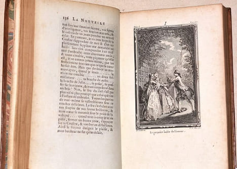 LA NOUVELLE HÉLOÏSE, ou Lettres de deux Amans. habitans d'une petite Ville au pied des Alpes ; recueillies et publiées par J. J. Rousseau. Nouvelle ...