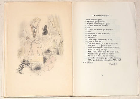 SCÈNES DE PÉRIPATÉTICIENNES.. LOUYS (Pierre).