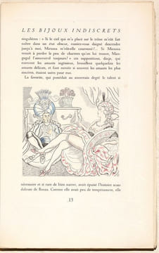 LES BIJOUX INDISCRETS. [2 volumes].. DIDEROT (Denis). 