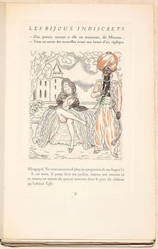 LES BIJOUX INDISCRETS. [2 volumes].. DIDEROT (Denis). 