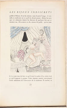 LES BIJOUX INDISCRETS. [2 volumes].. DIDEROT (Denis). 