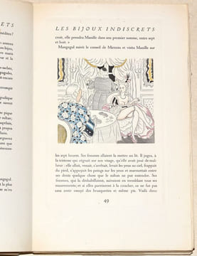 LES BIJOUX INDISCRETS. [2 volumes].. DIDEROT (Denis). 