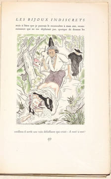 LES BIJOUX INDISCRETS. [2 volumes].. DIDEROT (Denis). 