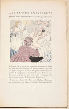 LES BIJOUX INDISCRETS. [2 volumes].. DIDEROT (Denis). 