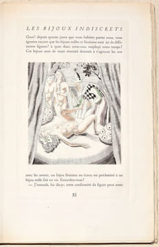 LES BIJOUX INDISCRETS. [2 volumes].. DIDEROT (Denis). 