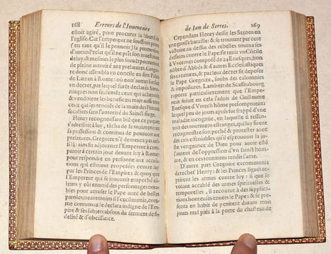 INVENTAIRE DES ERREURS, FABLES ET DESGUISEMENS REMARQUABLES EN L'INVENTAIRE GÉNÉRAL DE L'HISTOIRE DE FRANCE DE IAN DE SERRES.. DUPLEIX (Scipion) - ...