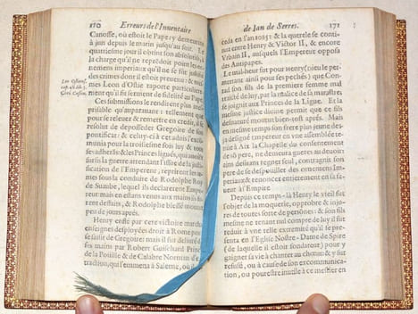 INVENTAIRE DES ERREURS, FABLES ET DESGUISEMENS REMARQUABLES EN L'INVENTAIRE GÉNÉRAL DE L'HISTOIRE DE FRANCE DE IAN DE SERRES.. DUPLEIX (Scipion) - ...