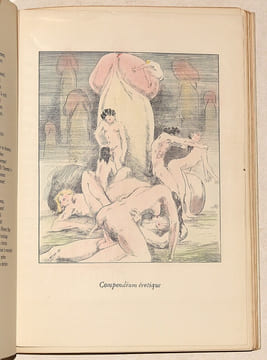 LES FILLES DE LOTH et autres poèmes érotiques recueillis par le Vidame de Bozegy.. BOZEGY (Vidame de).