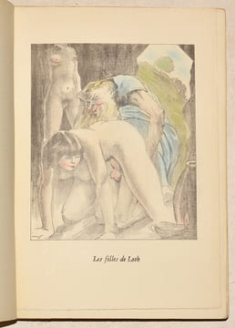 LES FILLES DE LOTH et autres poèmes érotiques recueillis par le Vidame de Bozegy.. BOZEGY (Vidame de).