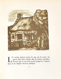 LA CLANDESTINE - LAMES SOURDES. Illustrés de gravures sur bois en couleur de André Collot.