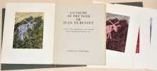 LA VACHE AU PR&Eacute; NOIR DE JEAN DUBUFFET. Lettre d'un imprimeur &agrave; un peintre et la r&eacute;ponse que celui-ci y fit.. DUBUFFET (Jean) - BARNIER (Louis).