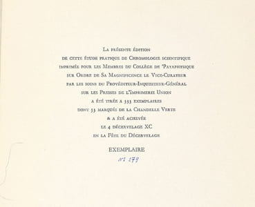 LA VACHE AU PRÉ NOIR DE JEAN DUBUFFET. Lettre d'un imprimeur à un peintre et la réponse que celui-ci y fit.
